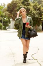 ASHLEY BENSON Out and About in Beverly Hills 06/24/2015