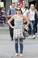 ASHLEY GREENE Out and About in Manhattan 06/09/2015