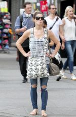ASHLEY GREENE Out and About in Manhattan 06/09/2015