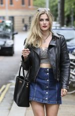ASHLEY JAMES Out and About in London 06/22/2015
