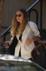 ASHLEY OLSEN Out and About in West Village 06/22/2015
