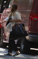 ASHLEY OLSEN Out and About in West Village 06/22/2015