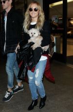 ASHLEY TISDALE Arrives at LAX Airport in Los Angeles 06/16/2015