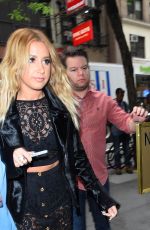 ASHLEY TISDALE Arrives at The Chew in New York 06/16/2015