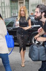 ASHLEY TISDALE Arrives at The Chew in New York 06/16/2015
