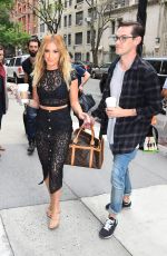 ASHLEY TISDALE Arrives at The Chew in New York 06/16/2015