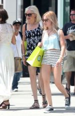 ASHLEY TISDALE Out Shopping in Beverly Hills 06/29/2015