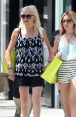 ASHLEY TISDALE Out Shopping in Beverly Hills 06/29/2015
