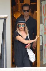 ASHLEY TISDALE Out Shopping in Studio City 06/28/2015