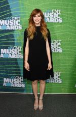 AUBREY PEEPLES at 2015 CMT Music Awards in Nashville