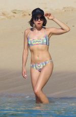 AUBREY PLAZA in Bikini at a Beach in Hawaii 06/05/2015