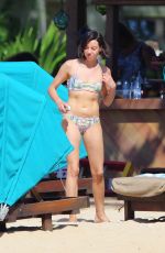 AUBREY PLAZA in Bikini at a Beach in Hawaii 06/05/2015