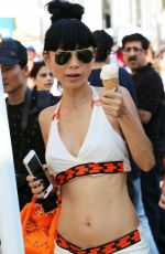 BAI LING at Auto Exhibit in Beverly Hills 06/21/2015
