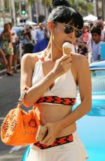 BAI LING at Auto Exhibit in Beverly Hills 06/21/2015