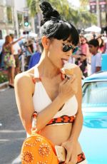 BAI LING at Auto Exhibit in Beverly Hills 06/21/2015