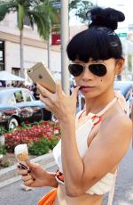BAI LING at Auto Exhibit in Beverly Hills 06/21/2015