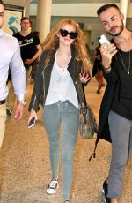 BELLA THORNE Arrives at Airport in Toronto 06/20/2015