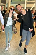 BELLA THORNE Arrives at Airport in Toronto 06/20/2015