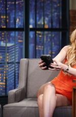 BELLA THORNE at Late Night With Seth Meyers 06/25/2015