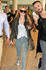 BELLA THORNE at Pearson Airport in Toronto 06/20/2015