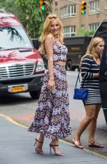 BELLA THORNE Out and About in New York 06/23/2015