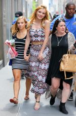 BELLA THORNE Out and About in New York 06/23/2015