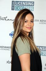 BETHANY MOTA at Licensing Expo 2015, Day 1 in Las Vegas 06/09/2015