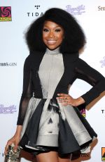 BRANDY NORWOOD at Atlantic Records BET Awards Afterparty in Los Angeles