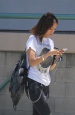 BRENDA SONG Out and About in Los Angeles 06/24/2015