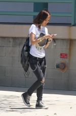 BRENDA SONG Out and About in Los Angeles 06/24/2015