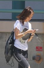 BRENDA SONG Out and About in Los Angeles 06/24/2015