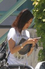 BRENDA SONG Out and About in Los Angeles 06/24/2015