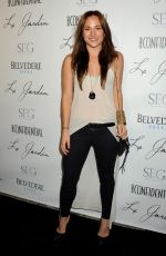 BRIANA EVIGAN at Le Jardin Opening in Hollywood