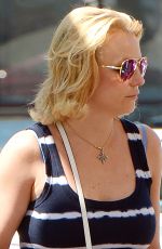 BRITNEY SPEARS Leaves Corner Bakery Cafe in Calabasas 05/31/2015