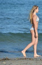 BROOKE BURKE in Bikini at a Beach in Malibu 06/22/2015