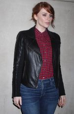 BRYCE DALLAS HOWARD Arrives at Today Show in New York