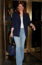 BRYCE DALLAS HOWARD Leaves NBC Studios in New York 06/01/2015