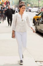 CAMILA ALVES Out and About in New York 06/11/2015