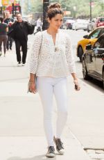 CAMILA ALVES Out and About in New York 06/11/2015