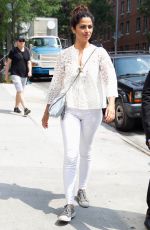 CAMILA ALVES Out and About in New York 06/11/2015