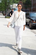 CAMILA ALVES Out and About in New York 06/11/2015