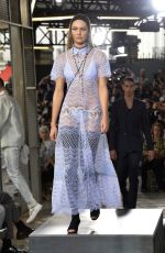 CANDICE SWANEPOEL on the Runway of Givenchy Fashion Show in Paris