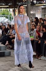CANDICE SWANEPOEL on the Runway of Givenchy Fashion Show in Paris