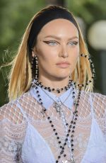 CANDICE SWANEPOEL on the Runway of Givenchy Fashion Show in Paris