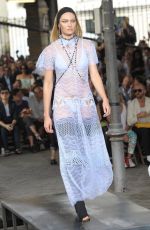 CANDICE SWANEPOEL on the Runway of Givenchy Fashion Show in Paris