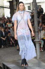 CANDICE SWANEPOEL on the Runway of Givenchy Fashion Show in Paris