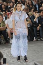 CANDICE SWANEPOEL on the Runway of Givenchy Fashion Show in Paris