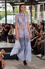 CANDICE SWANEPOEL on the Runway of Givenchy Fashion Show in Paris