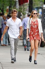 CANDICE SWANEPOEL Out and About in New York 06/18/2015