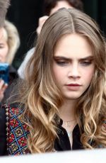 CARA DELEVINGNE at Fernsehwerft in Berlin 06/16/2015